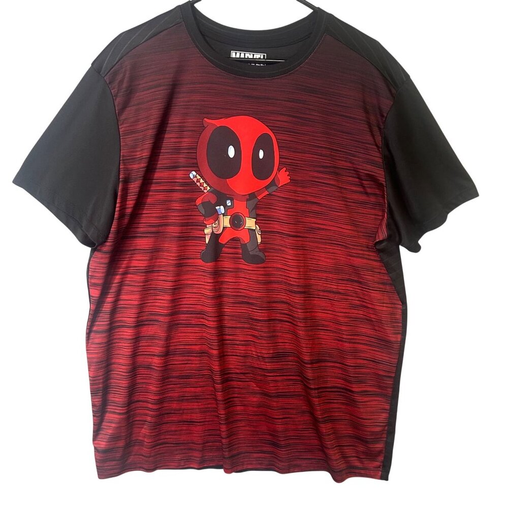 Marvel Deadpool Red/Black Graphic T-Shirt 2X